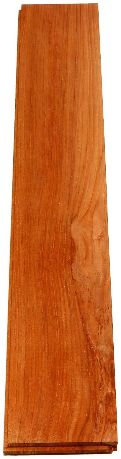 Напольное покрытие из тикового дерева марки C Jumbo 1,6х12.5х100 см (набор 8 шт)