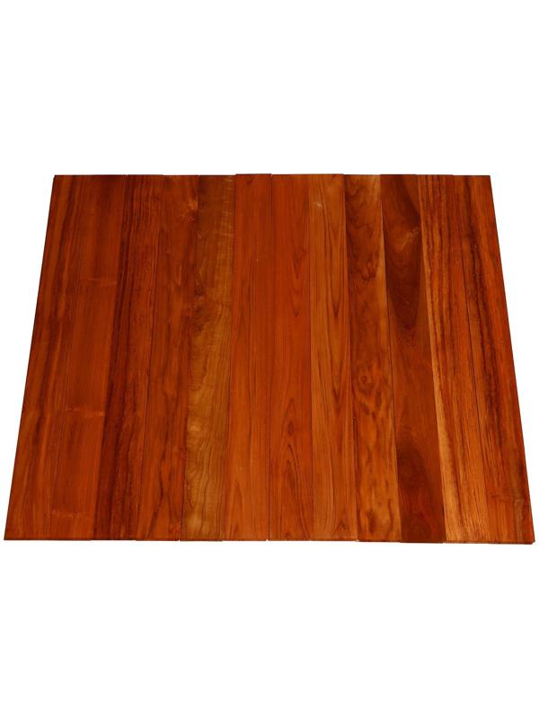 Напольное покрытие из тикового дерева марки C Jumbo 1,6х12.5х120 см (набор 2 шт)