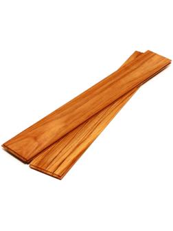 Напольное покрытие из тикового дерева марки C Jumbo 1,6х12.5х80 см (набор 12 шт)