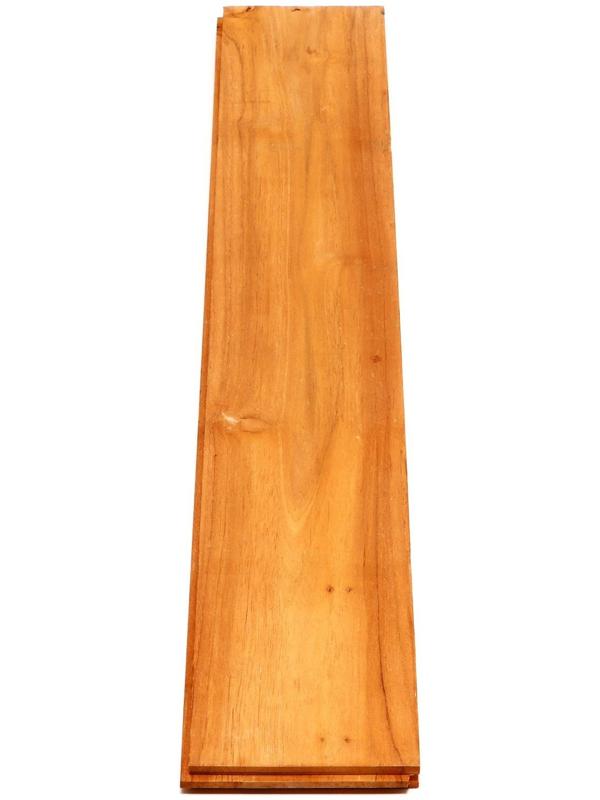 Напольное покрытие из тикового дерева марки C Jumbo 1,6х12.5х90 см (набор 9 шт)