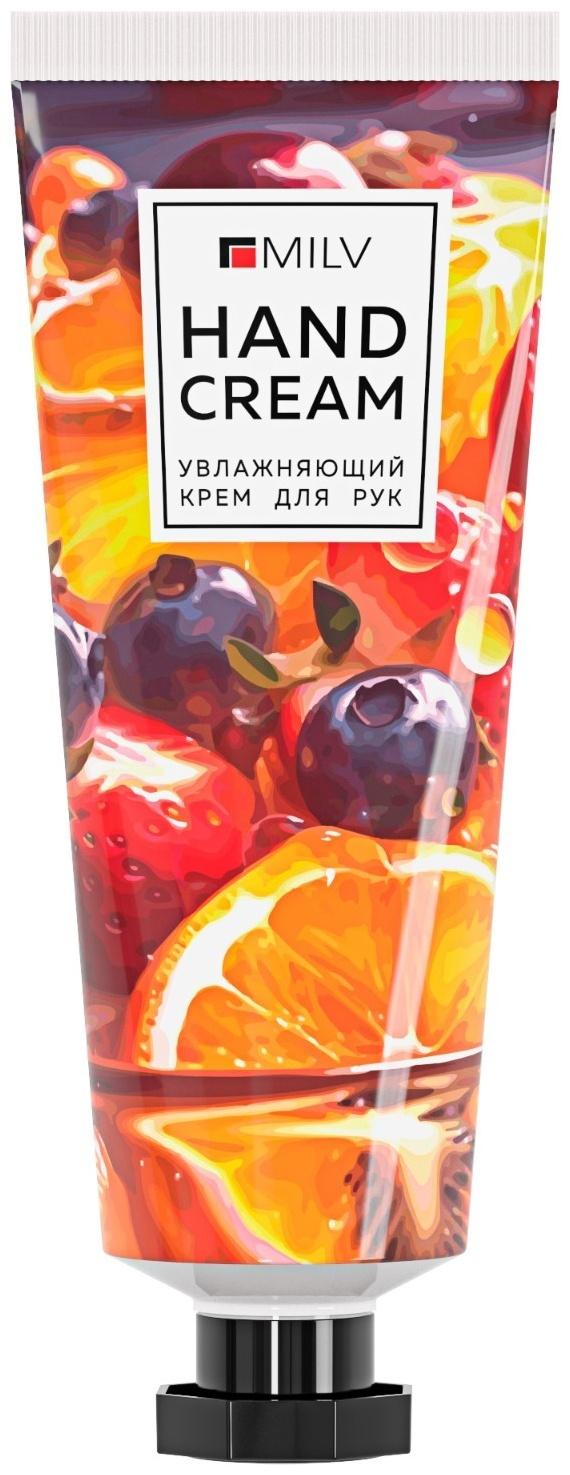 Крем для рук увлажняющий MILV персик, манго, 70 мл