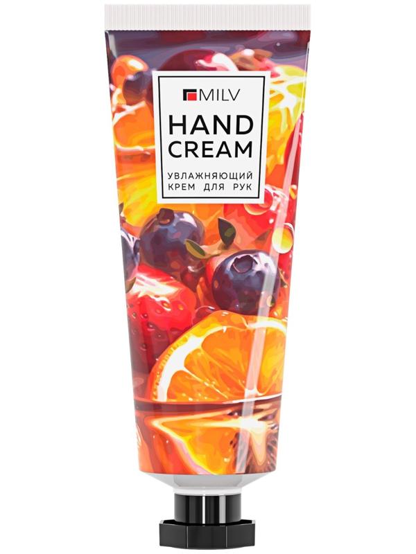 Крем для рук увлажняющий MILV персик, манго, 70 мл