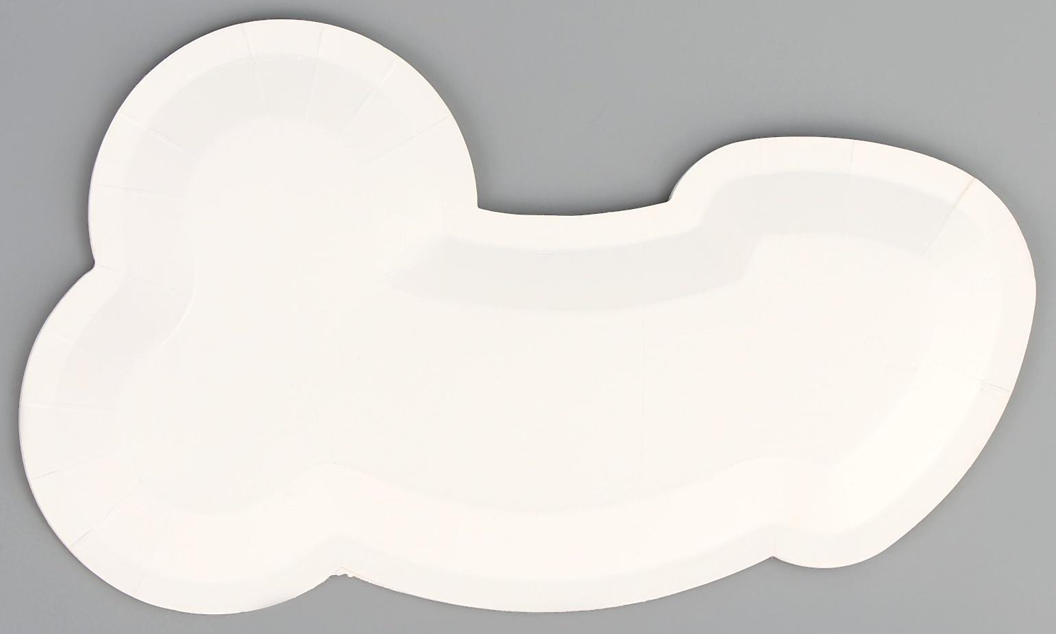 Тарелка одноразовая 