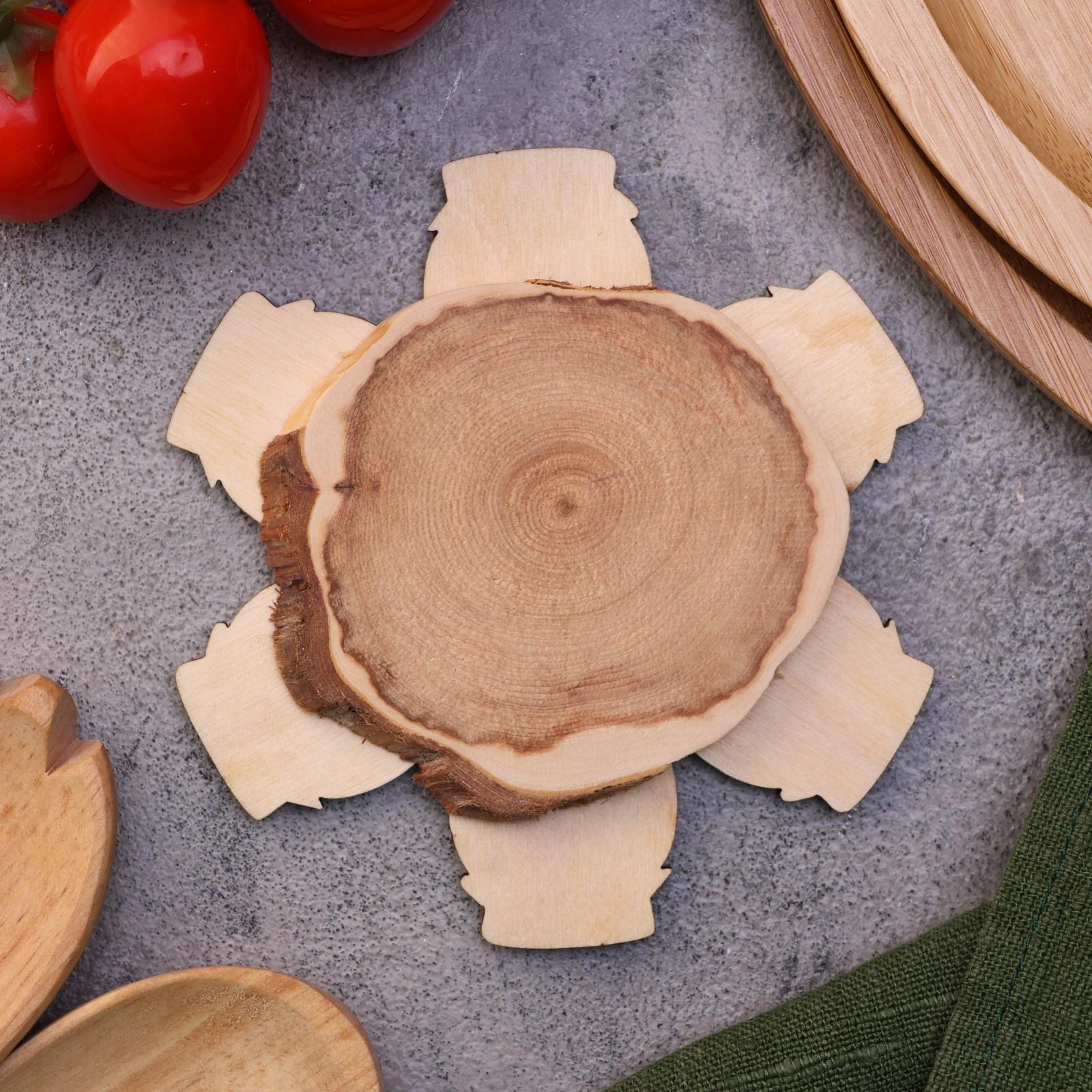 Подставка под горячее «Мёд», 12см, можжевельник