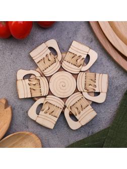 Подставка под горячее «Пиво», 12см, можжевельник