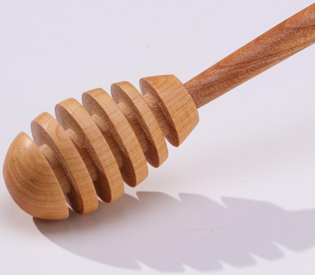 Ложка для мёда, 27 см, туя