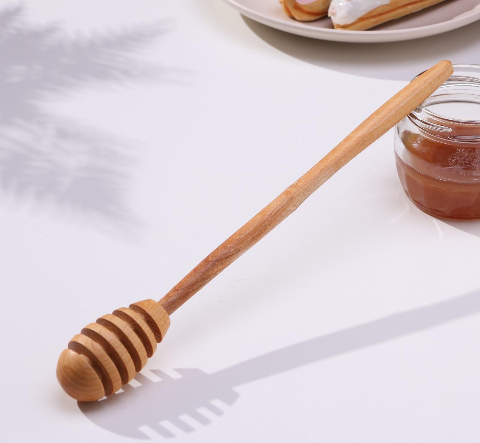 Ложка для мёда, 27 см, туя