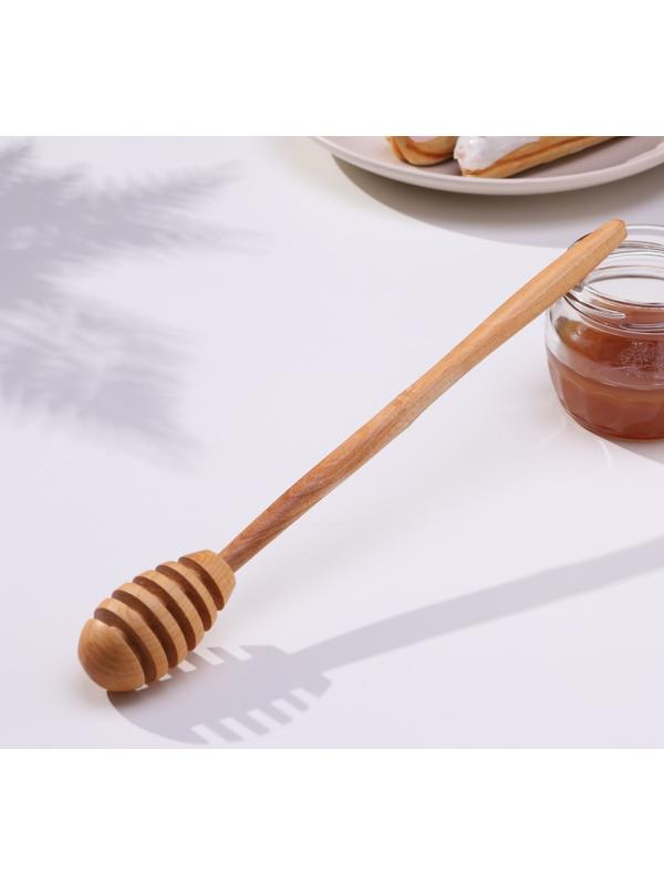 Ложка для мёда, 27 см, туя