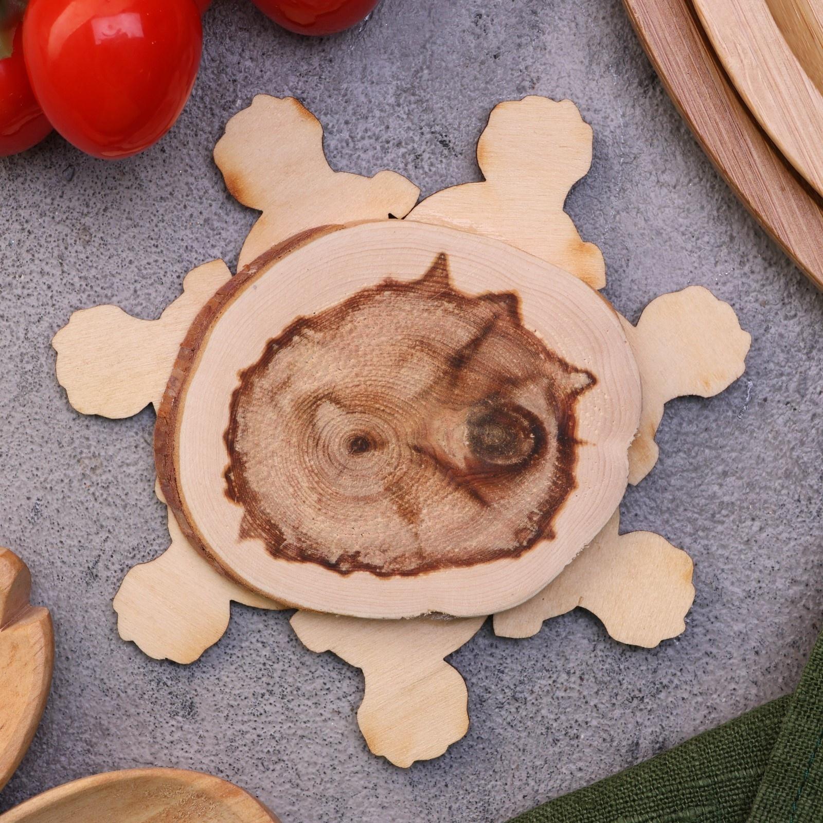 Подставка под горячее «Черепаха», 12см, можжевельник 10398275