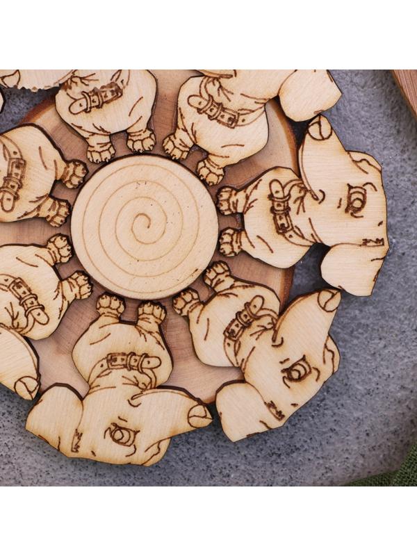 Подставка под горячее «Такса», 12см, можжевельник 10398275