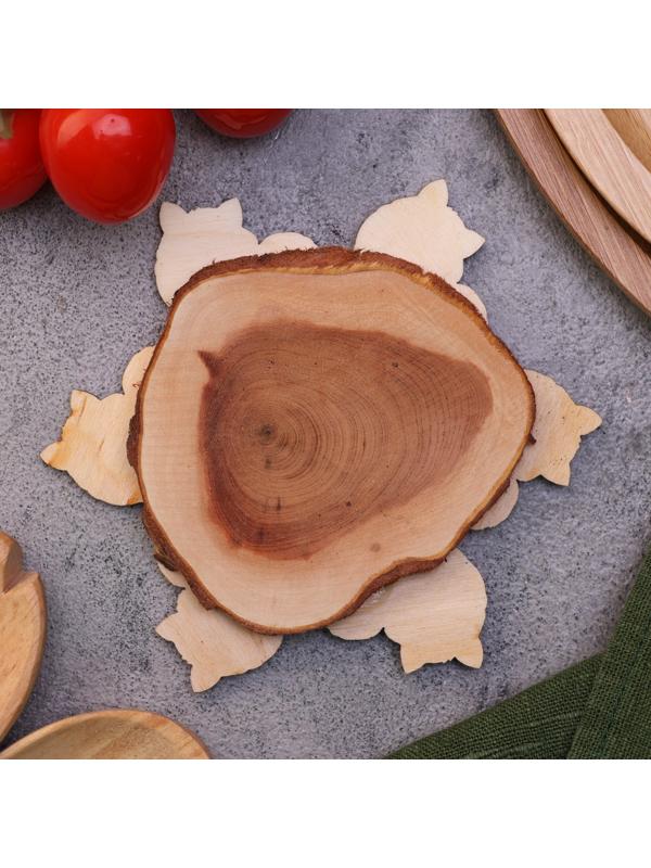 Подставка под горячее «Шпиц», 12см, можжевельник 10398275