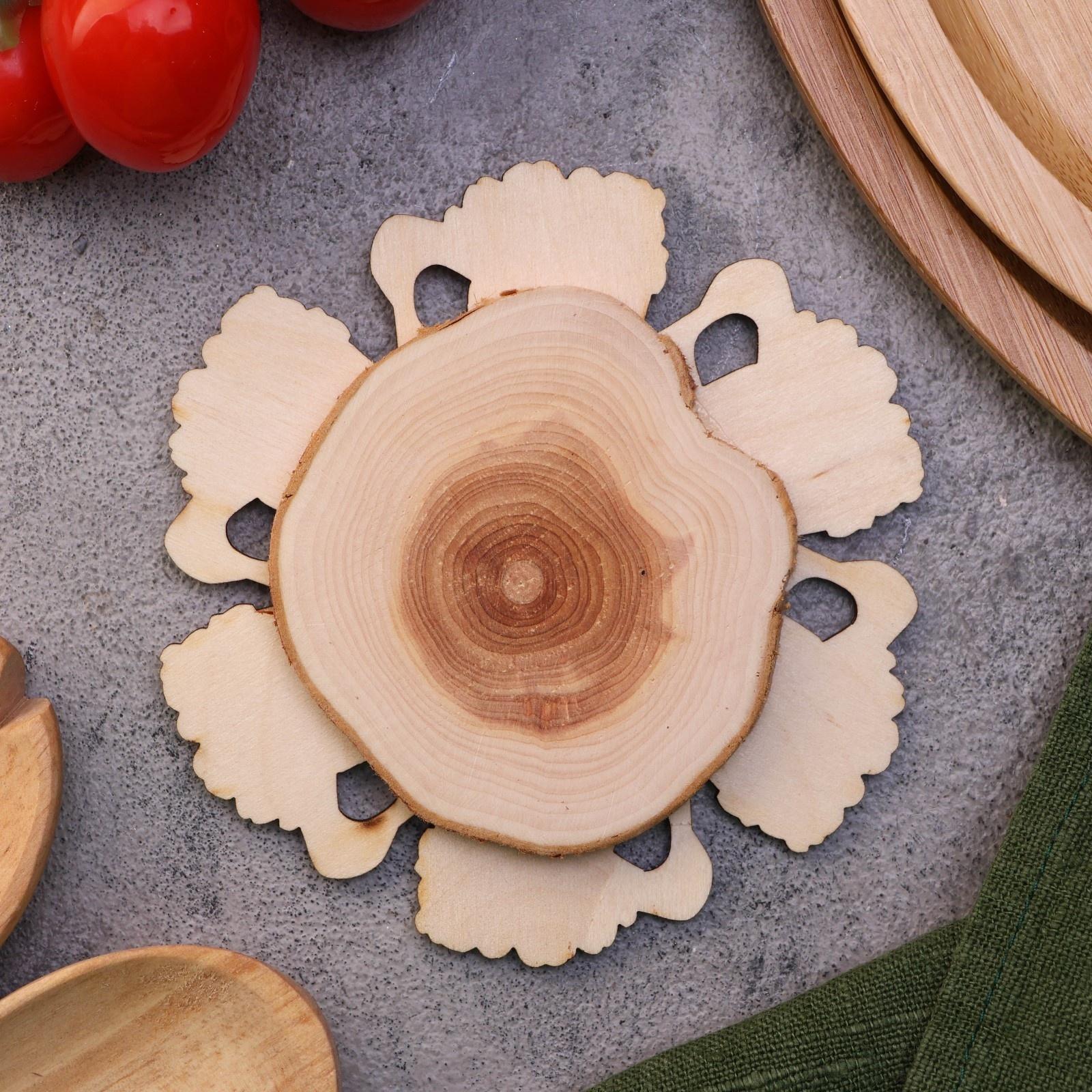 Подставка под горячее «Пиво с пеной», 12см, можжевельник 10398275