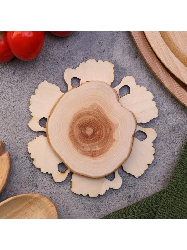 Подставка под горячее «Пиво с пеной», 12см, можжевельник 10398275