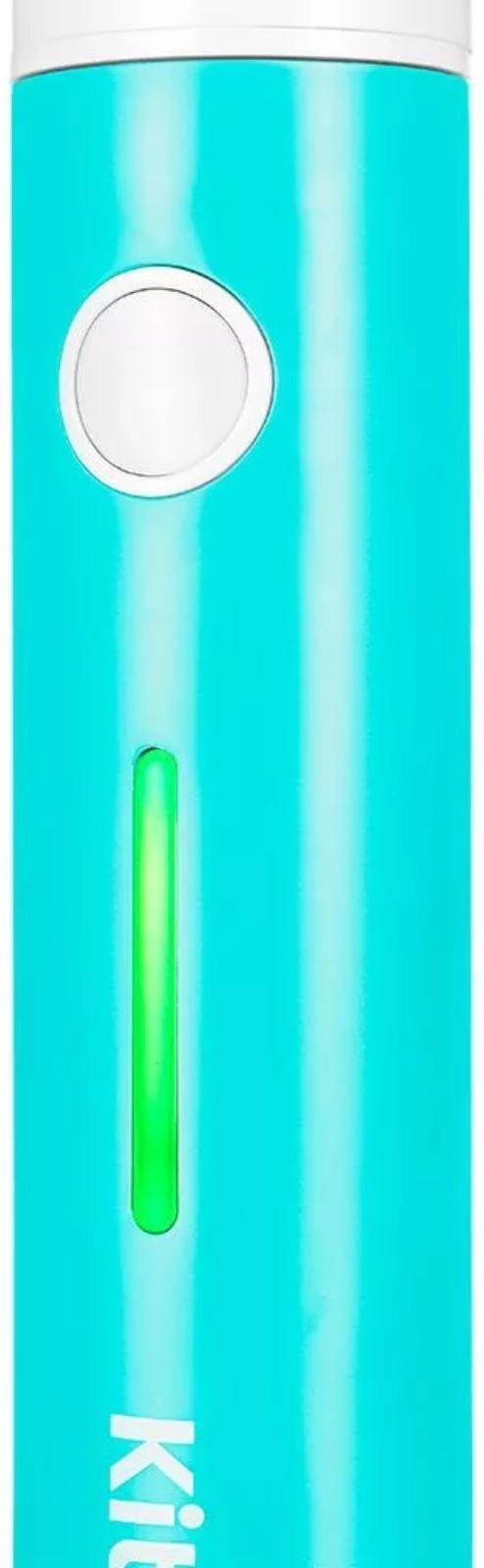 Ирригатор Kitfort КТ-2957-3, портативный, 320 мл, 3 режима, 2 насадки, от АКБ, бело-голубой