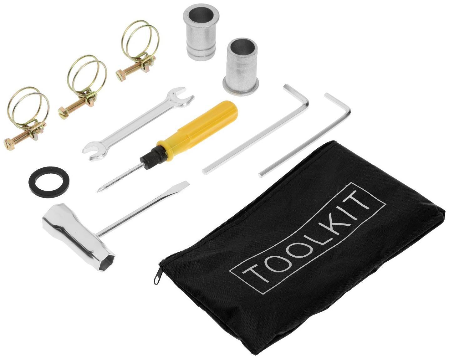 Мотопомпа Победа МП 10T, бензиновая, 2Т, 1500 Вт, 2 л.с., 166 л/мин, вход 25 мм