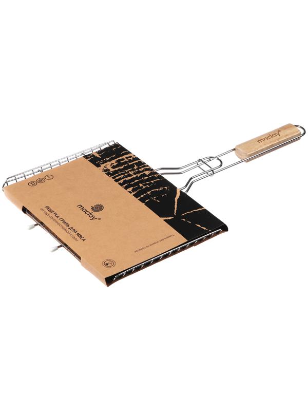 Решётка гриль Maclay, 50х30х22 см, нержавеющая сталь