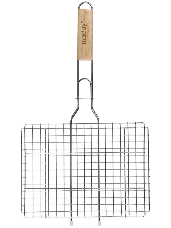 Решётка гриль Maclay, 50х30х22 см, нержавеющая сталь