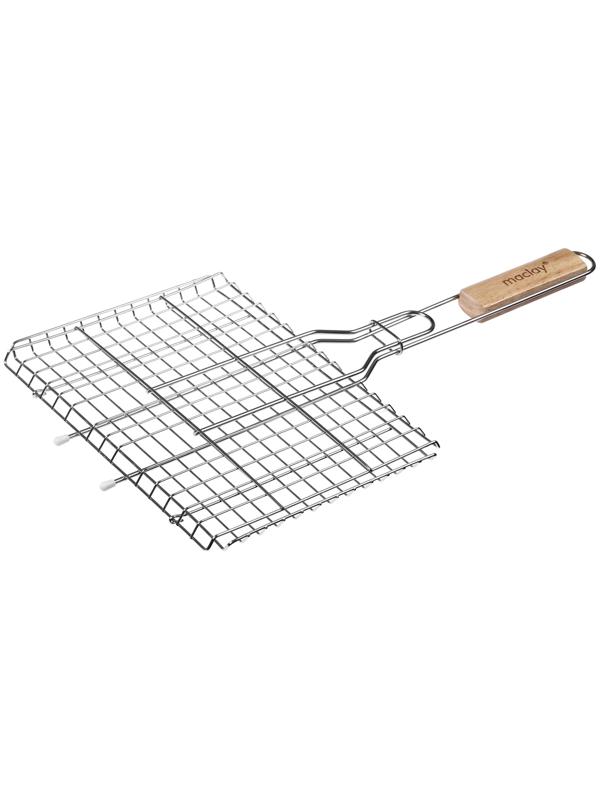 Решётка гриль Maclay, 50х30х22 см, нержавеющая сталь