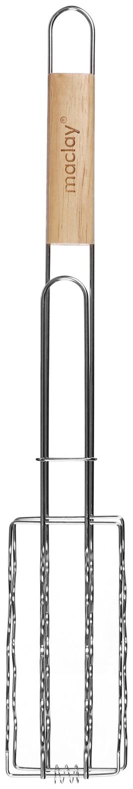 Решётка гриль для сосисок Maclay, 54х17х8.5 см, нержавеющая сталь