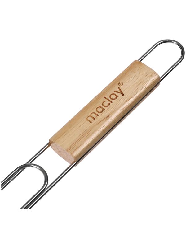 Решётка гриль для сосисок Maclay, 54х17х8.5 см, нержавеющая сталь