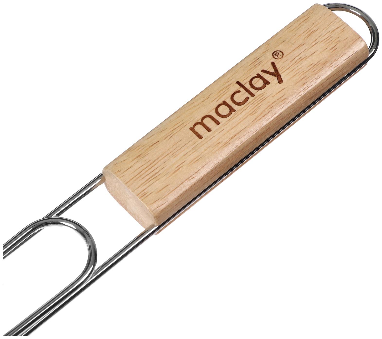 Решётка гриль глубокая Maclay, 55х20х20х5 см, нержавеющая сталь