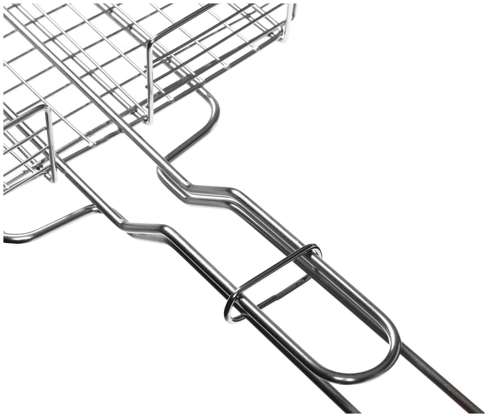 Решётка гриль глубокая Maclay, 55х20х20х5 см, нержавеющая сталь