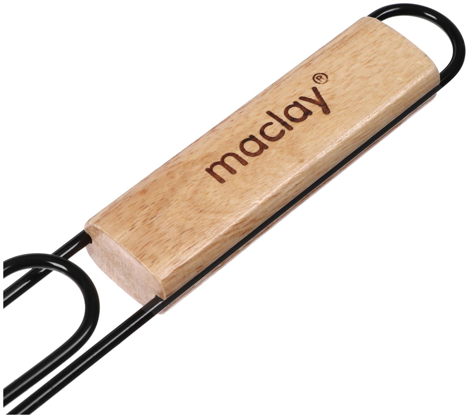 Решётка гриль Maclay, 28х31х6 см, глубокая, антипригарная