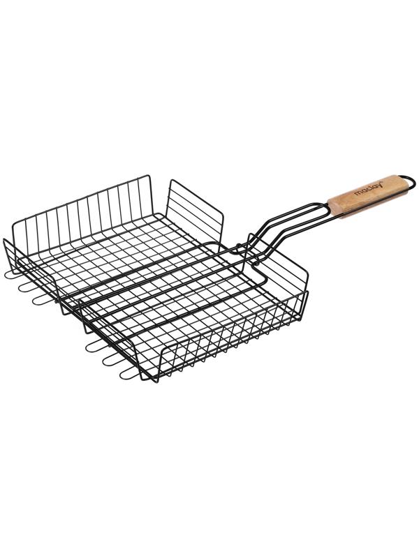 Решётка гриль Maclay, 28х31х6 см, глубокая, антипригарная