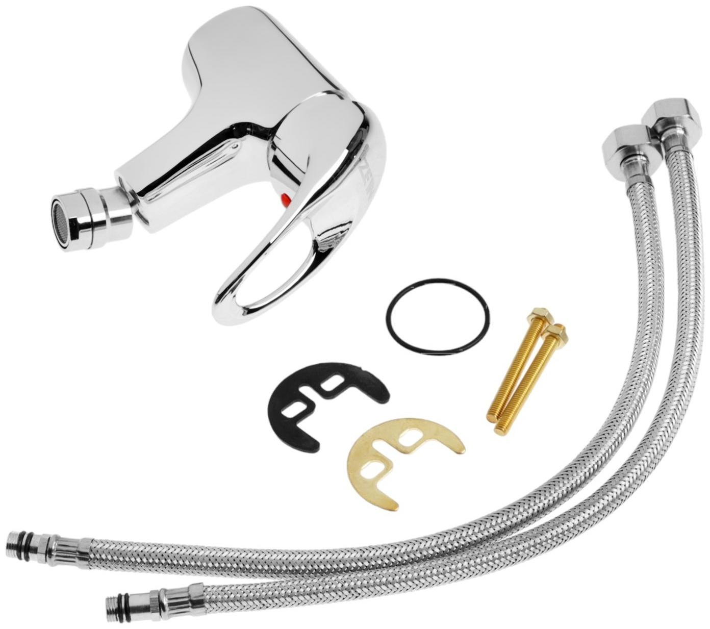 Смеситель для биде ZEIN Z3374, картридж керамика 35 мм, регулировка потока, цвет хром