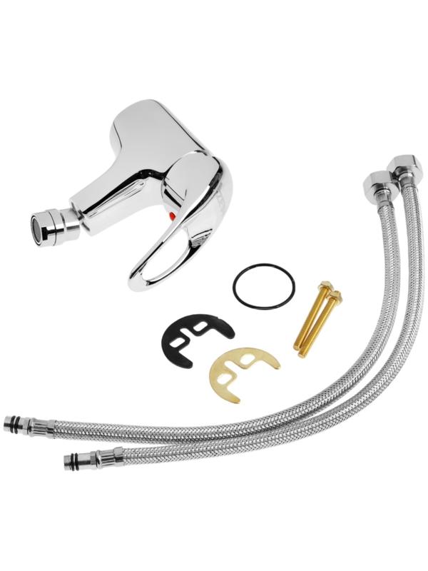 Смеситель для биде ZEIN Z3374, картридж керамика 35 мм, регулировка потока, цвет хром