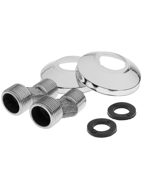 Смеситель для душа ZEIN Z4115, однорычажный, лейка 5 режимов, шланг, держатель, хром