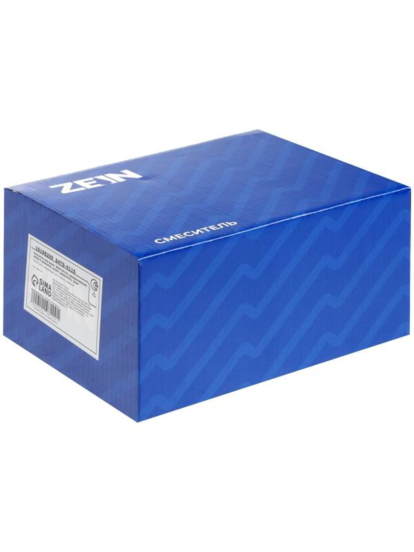 Смеситель для душа ZEIN Z4115, однорычажный, лейка 5 режимов, шланг, держатель, хром