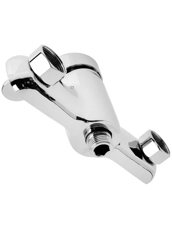 Смеситель для душа ZEIN Z4115, однорычажный, лейка 5 режимов, шланг, держатель, хром