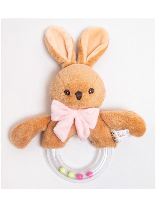 Погремушка «Зайка», от 3 мес., Mum&Baby