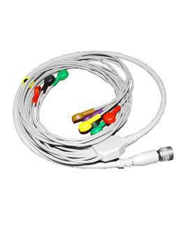 Кабель д/мед.приборов ЭКГ на 12 отведений КМкн-Союз-ДМС