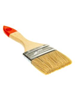 Кисть плоская СТАНДАРТ 63 мм 2,5'' натуральная щетина(73/3/4/4)