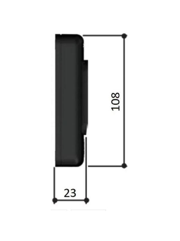 Фотоэлементы /передатчик, приемник/ накладные, дальность 10 CAME 001DIR-10