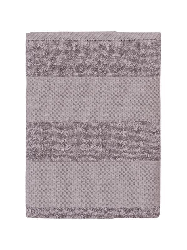 Полотенце махровое гл/кр Конфетти 70х130 серый