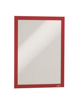 Рамка A4 красный самокл.осн. DURABLE Duraframe 4872-03 2шт