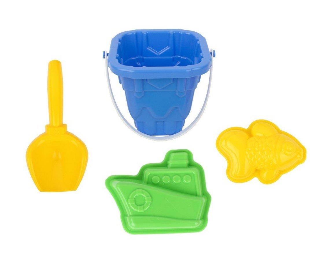 Песочный набор Морской замок ( 4 предмета), в ассорт.