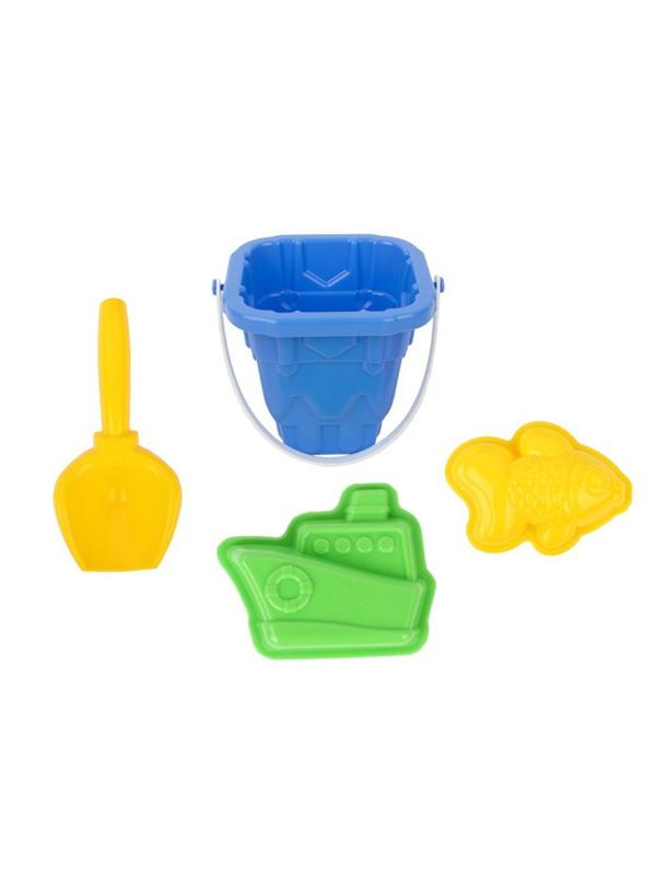 Песочный набор Морской замок ( 4 предмета), в ассорт.