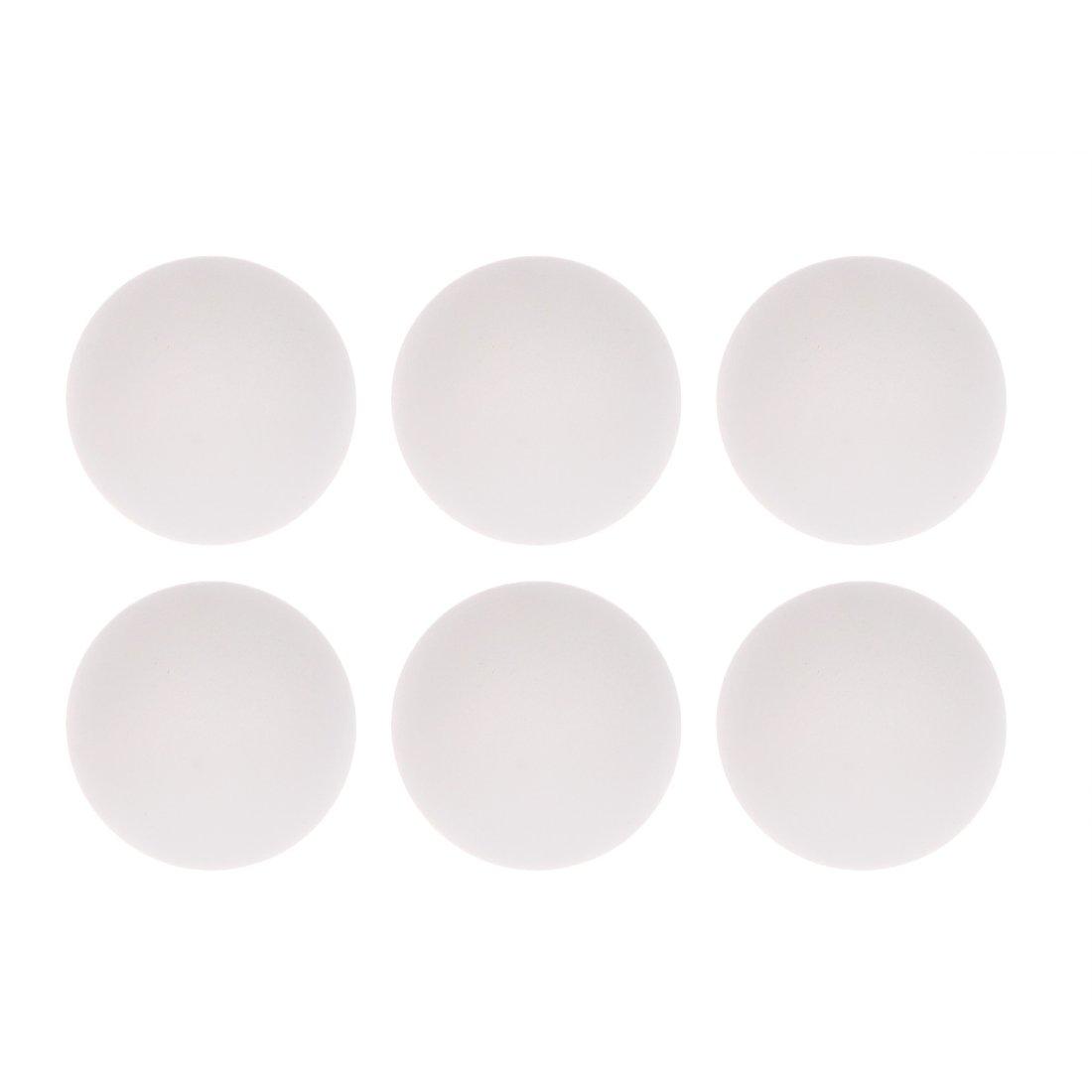 Шарики д/наст.тенниса 6 штук, белый, пакет