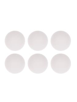 Шарики д/наст.тенниса 6 штук, белый, пакет