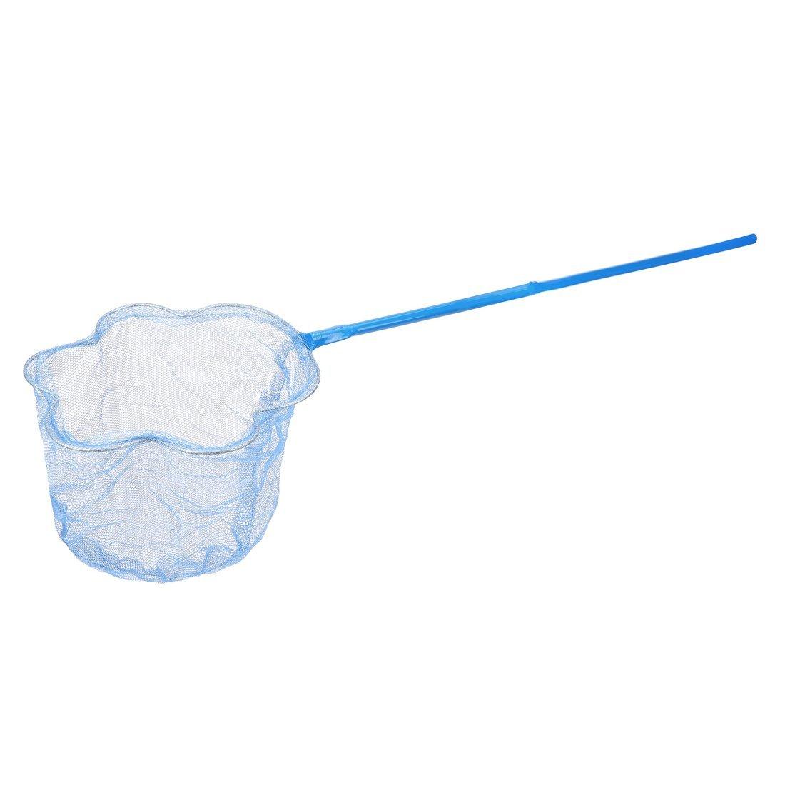 Сачок детский 20 см, ручка 70 см, цветок, в ассорт.