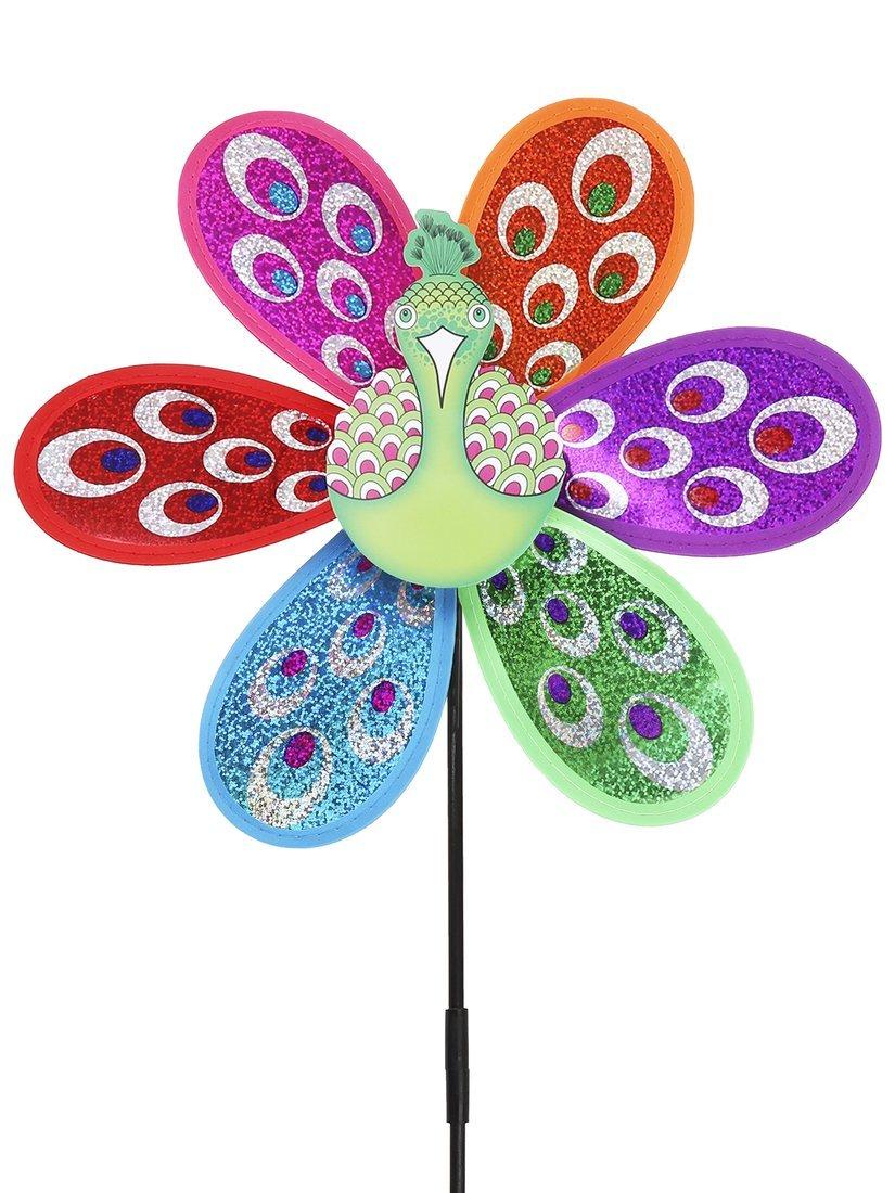 Вертушка Цветик 30 см. держатель 50 см., в ассорт.