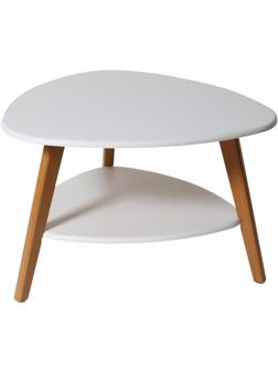 Стол журнальный KF_ Бруклин белый