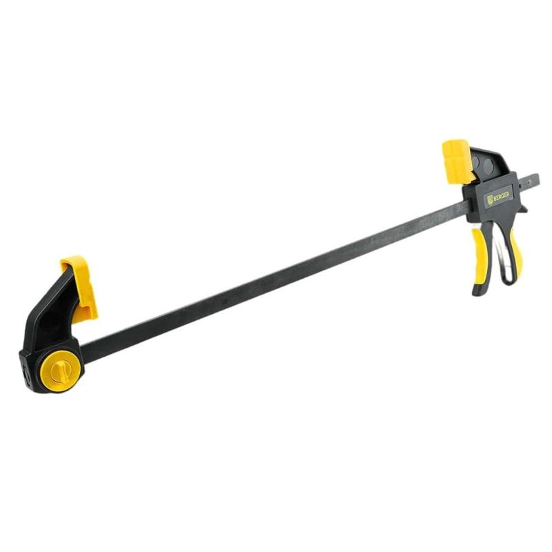 Струбцина быстрозажимная (сжим/разжим) 70x300мм, до 60кг BERGER BG1930