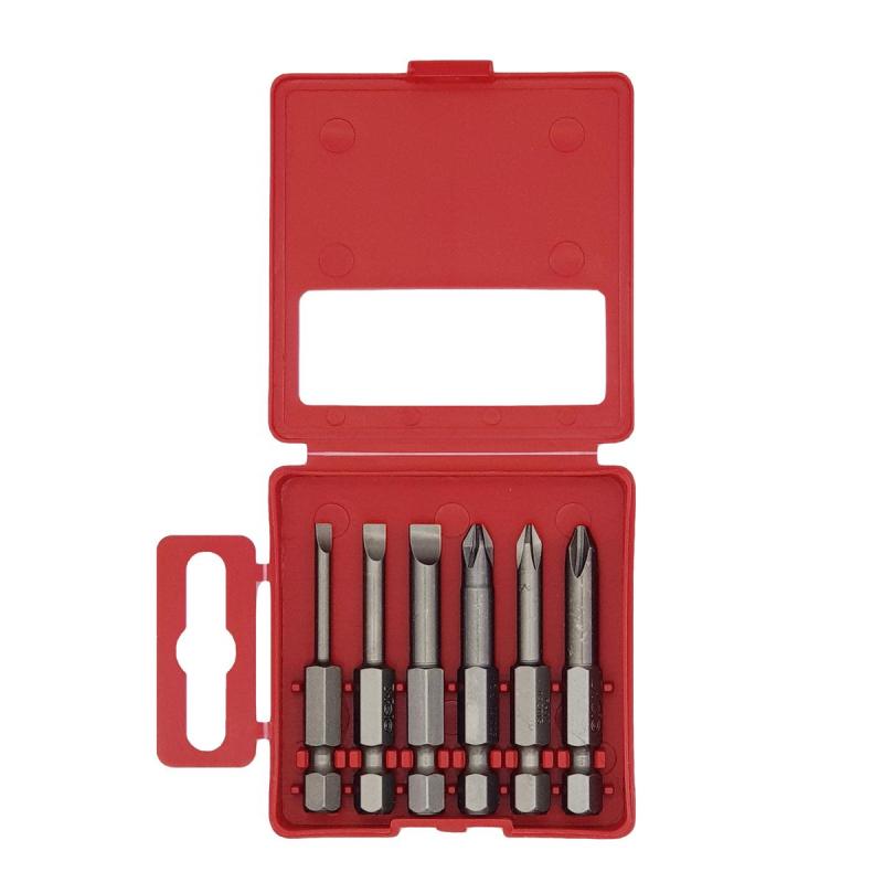 Набор бит SL/PZ/PH Industrial  50 мм в кейсе, 6 шт 03092516 FELO