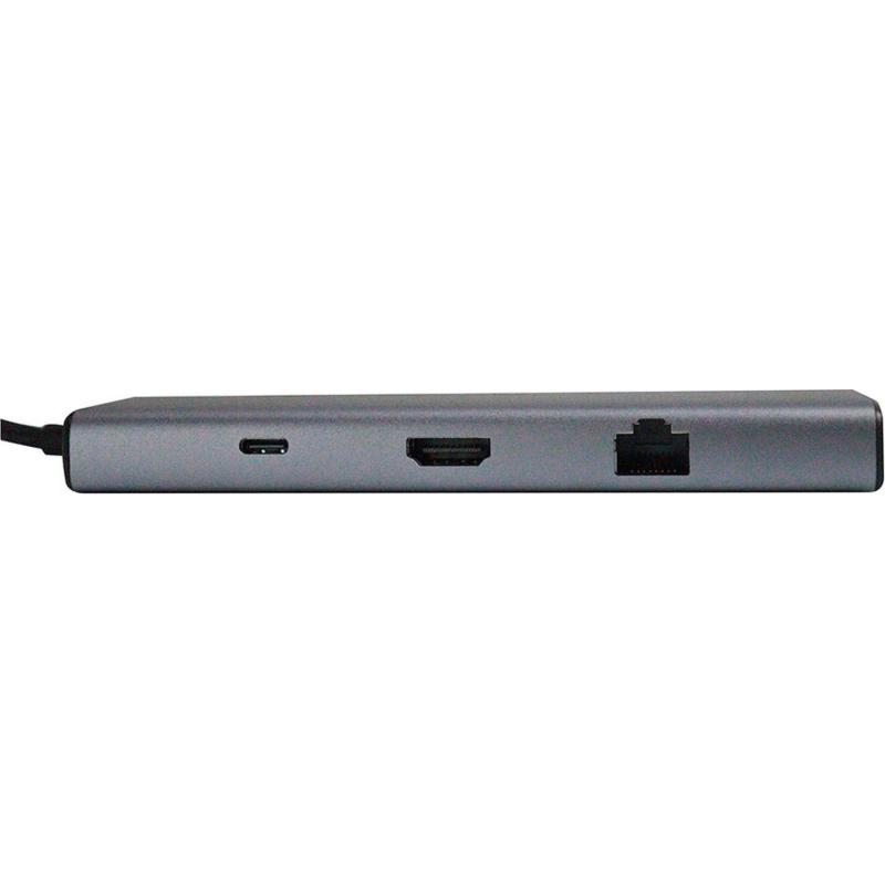 Разветвитель UGREEN CM498 (15600) USB-C to 3xUSB-A TF SD VGA RJ45 HDMI