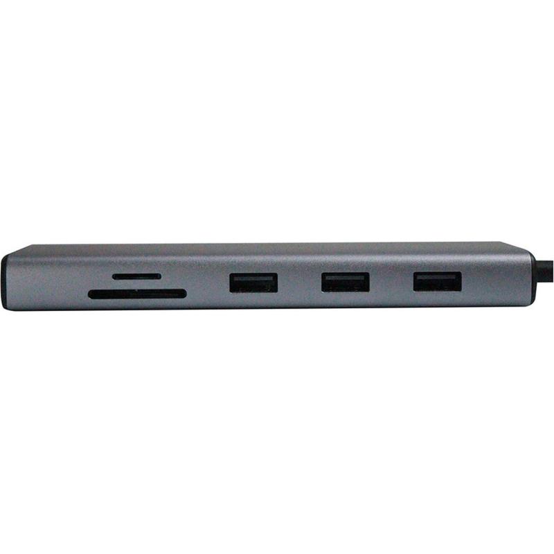 Разветвитель UGREEN CM498 (15600) USB-C to 3xUSB-A TF SD VGA RJ45 HDMI